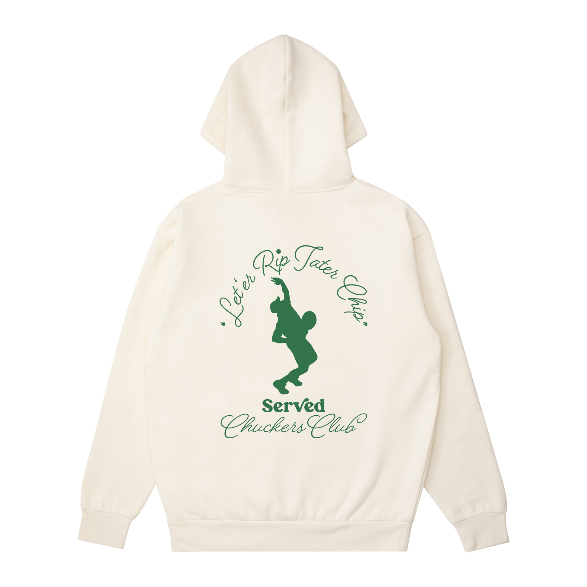 CHUCKERS CLUB | IVORY HOODIE