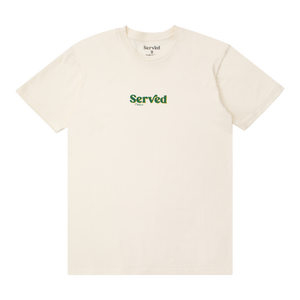 SERVED ESSENTIAL | IVORY TEE