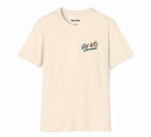 Get Served Flushing Meadows 2026 Tee — Ivory
