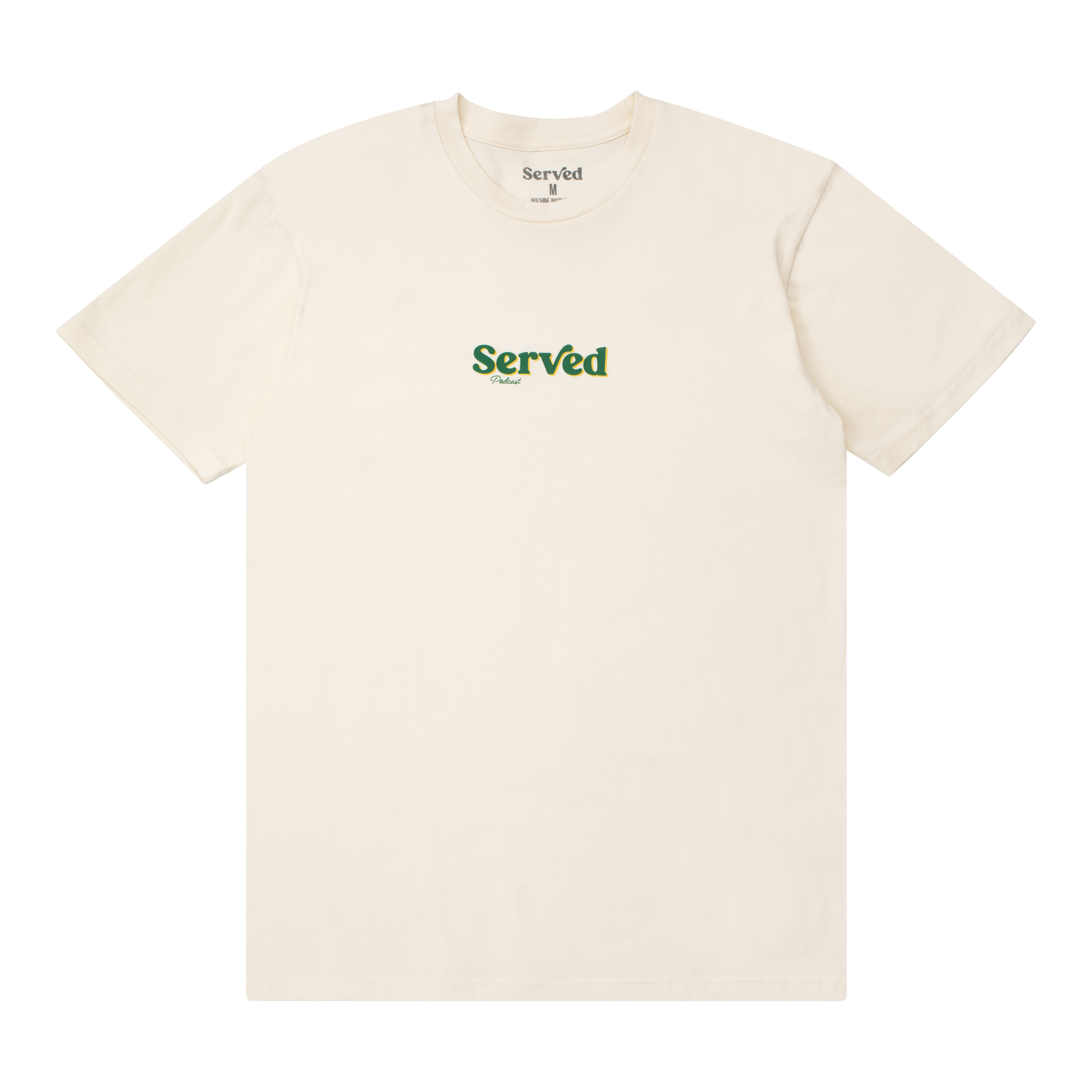 SERVED ESSENTIAL | IVORY TEE